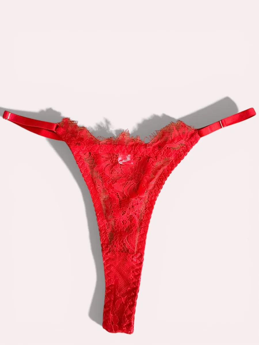 Corset Crimson Bloom